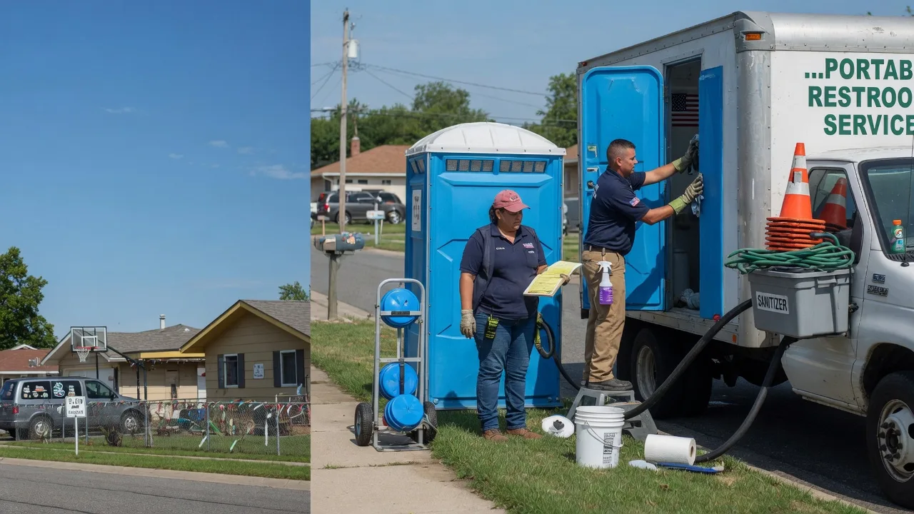 Portable Toilet Rental in Woodburn, IA near me